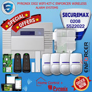 PYRONIX ENFORCER WIRELESS HOME ALARM SYSTEM DIGI WIFI KIT