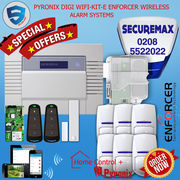 PYRONIX ENFORCER WIRELESS HOME ALARM SYSTEM,  DIGI WIFI -KIT- E