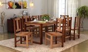 Buy Well Furnished & Stylish Wooden Dining Table Set in the UK