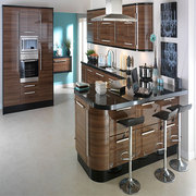 Apollo Walnut Gloss Kitchen Doors 283 x 495 mm for Sale