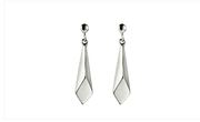 White Gold Earrings