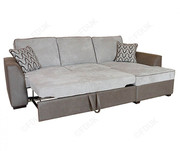 Buoyant Upholstery Maddox Fabric Sofa Bed Chaise with Storage 