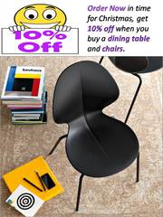 Calligaris Basil Chair,  Straight Legs by Mr Smith Studio