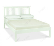 Bentley Designs Atlanta White Low Footend Wooden Bed Frame