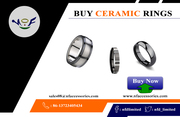 Ceramic Mens Rings