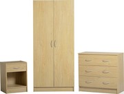 Bellingham Oak Effect Bedroom Set on Best Price