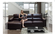 Get High-Quality Bonded Leather Corner Sofa at a Convenient Price- Fur