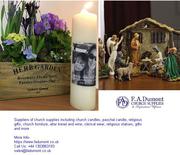 Church Candles and Religious Gifts Suppliers in UK