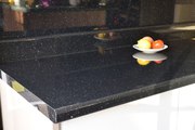 Black Sparkle Laminate Worktop | Cut to size worktops | Topdoors
