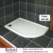 Royal Offset Quadrant Shower Tray
