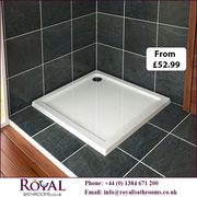 Square trays available in various size 