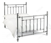 Bentley Designs Krystal Brass or Nickel Bed Frame with Crystal Finials