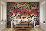 Shop For Beautiful City Graffiti Wallpaper At Affordable Price