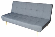 Stunning Nathan 3 Seater Charcoal Fabric Sofa Bed