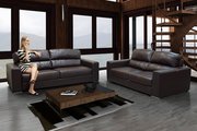 Stylish and Contemporary Wagner 2 + 3 Seater Bonded Leather Sofa Set		