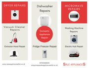 Domestic Appliance Repair and Sale