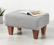 Choose from luxurious fabric footstools at Footstools&more