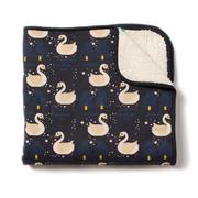 Night Swimming Design Blanket