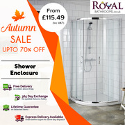 Autumn Sale upto 70% off on Shower Enclosures