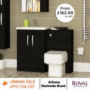 Hacienda Black Bathroom Furniture