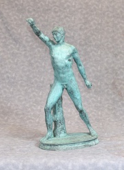 Greek Athlete Bronze Statue - Classical Sculpture Casting
