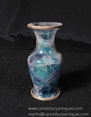 Blue John Urn Vase Fluorite Interiors