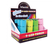 Infapower F007 9 LED Glow in the Dark Torch (1pcs only)