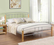 Birlea Furniture Tetras Metal Bed Frame | FDUK