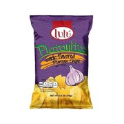 Lulu Garlic Plantain Chips 70g (2.5oz) (Box of 30) | American Snacks