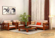 Sale!! Get Lovely Wooden Sofas in UK at WoodenStreet