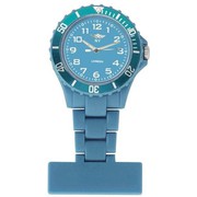 NY London Light Blue Dial Nurse FOB Watch Light Blue 4242