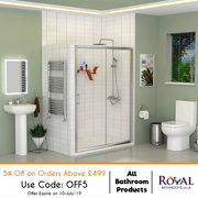 All Bathroom Products 5Percent Off on Orders Above £499