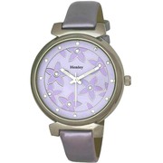 Henley Ladies Fashionable Unique Lilac Two Level Dial H06042.7