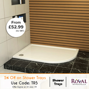 5% Off on Shower Tray Sizes
