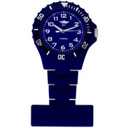 NY LONDON Blue Dial Nurse FOB Watch Dark Blue 3993