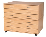 Flat pack plan chest