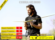 COBRA GX 8000 New Metal Detector – 6 Search Systems