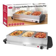 Compact Buffet Server & Warming Plate