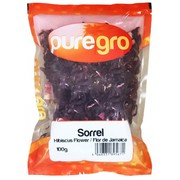 Puregro Dry Sorrel (Hibiscus Flower / Flor de Jamaica) - 100g