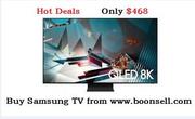 Samsung 65-INCH Q800T Smart TV 8K QLED hhh