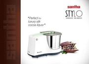 Santha StyloChocolate Melanger - Ultra Choco Grinder - myhomeshopping.