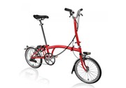 BROMPTON STEEL H6L FOLDING BIKE WITH MUDGUARDS (World Racycles)