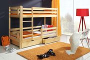 Solid Pine Double Bunk Beds
