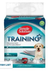 Simple Solution Puppy Training Pads 56 Pack