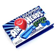 Air Heads Blue Raspberry Gum 34g (1.185oz) (Box of 12)