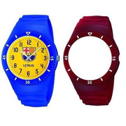 Lorus Childrens Rubber Strap Watch RRX25DX9