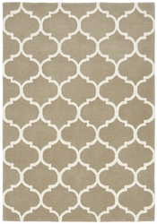 Albany Rug by Asiatic Carpets in Ogee Camel Design - Rugs UK