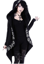 Women Moon Gothic Witchcraft Punk