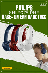 PHILIPS SHL3075 Bass On-Ear Headphone