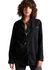 Superdry Women's Denim Classic Western Shirt